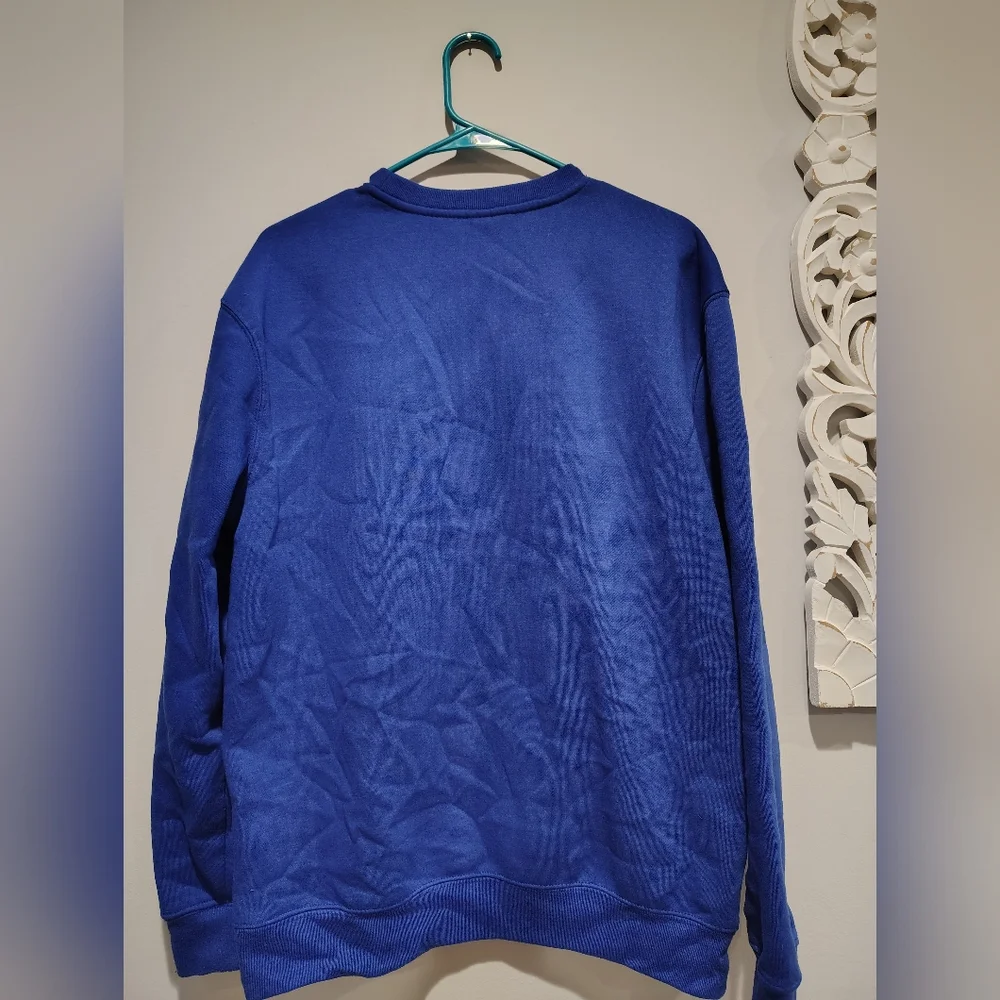 NFL Buffalo Bills Blue and Red Crewneck Sweatshirt - Picture 5 of 5